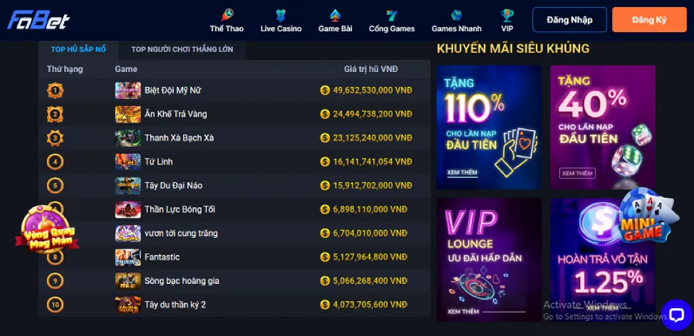Ứng dụng di động lode game bài thuận tiện trên smartphone
